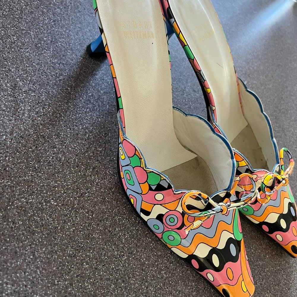 Stuart Weitzman Multicolor Heels - Picture 2 of 5